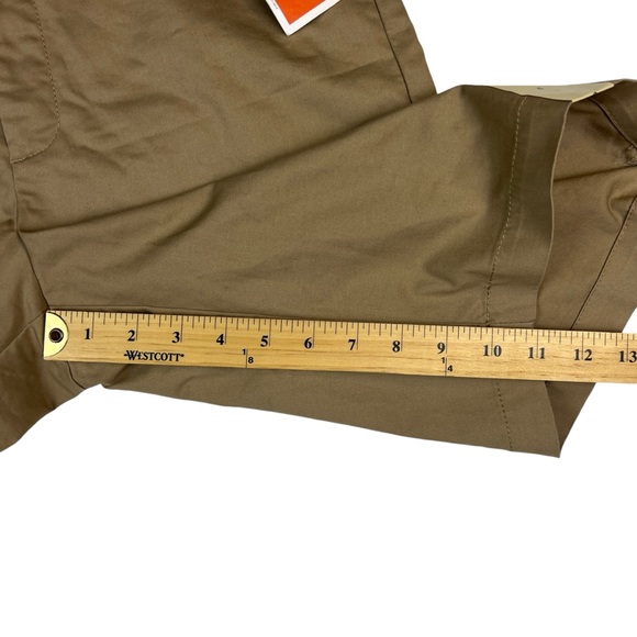 NEW Dockers Khaki Bermuda Shorts Womens Size 6 Tan - Picture 12 of 13